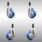 Service Caster 4 Inch 316SS Blue Poly Swivel 1 Inch Expanding Stem Caster Brake SCC, 2PK SCC-SS316EX20S414-PPUBBLUE-2-TLB-2-1 - alternate 5